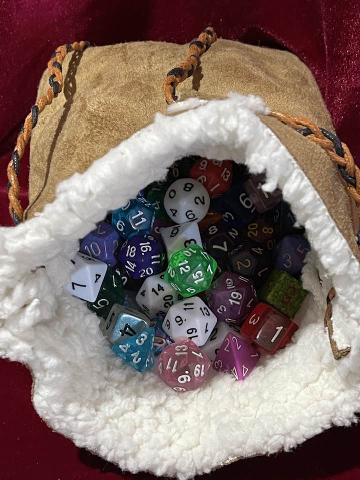 Dice Bag: Viking (handmade)