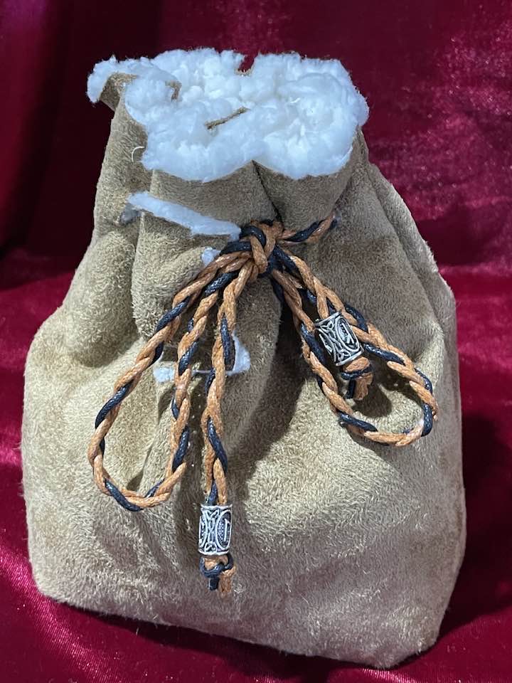 Dice Bag: Viking (handmade)