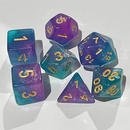 Mermaid Dice Set