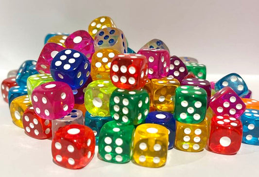 Bundle of 20 assorted D6 Dice