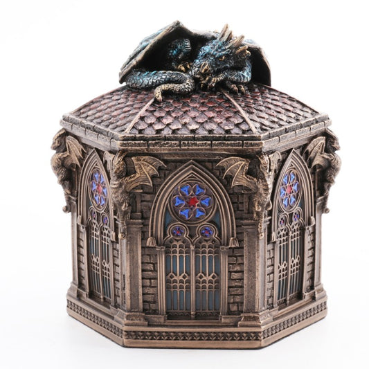 Resting Dragon on Cathedral: Trinket Box