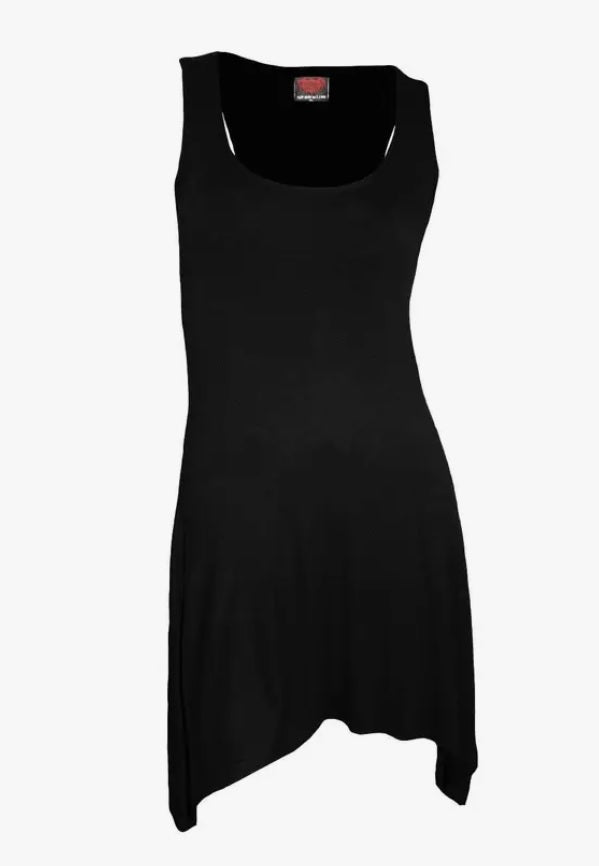 Gothic Elegance: Camisole Dress/Tunic Top: size 16