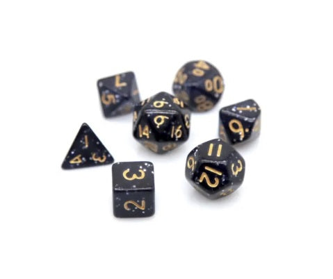 Mini Dice Set: Black