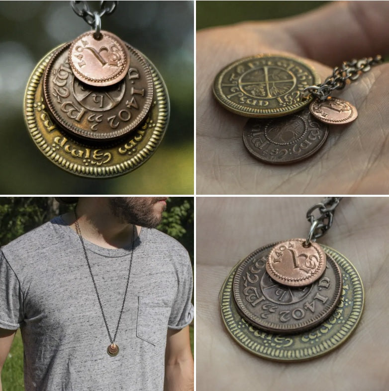 The Shire Layered Coin Necklace