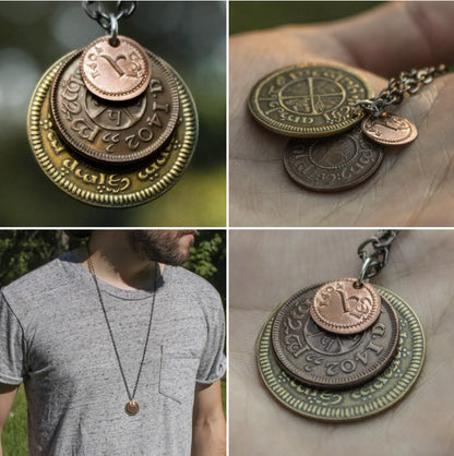 The Shire Layered Coin Necklace