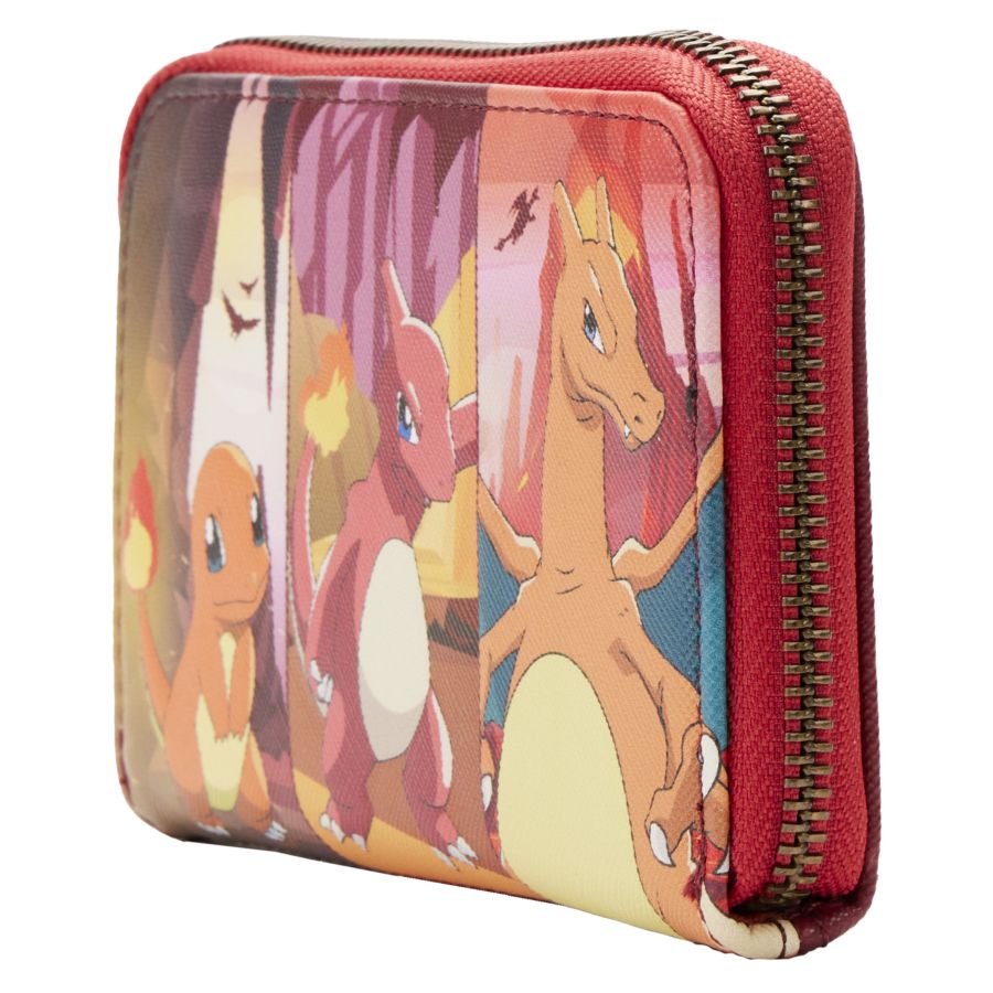 Loungefly Pokemon - Charmander Evolutions Zip Around Purse